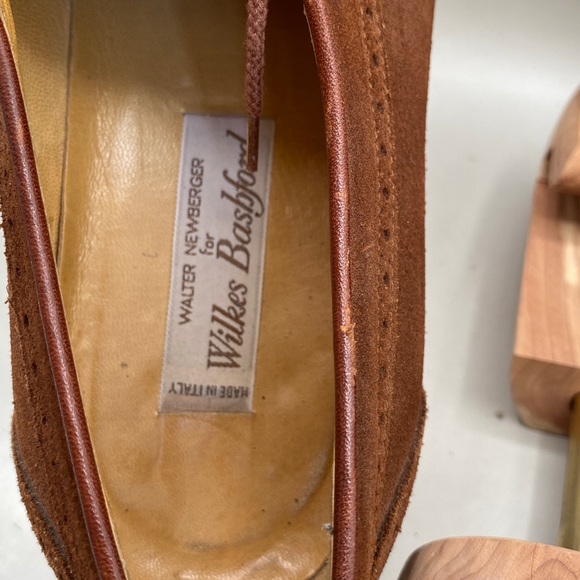 Elegant Brown Suede Oxford Shoes (LOT 408)